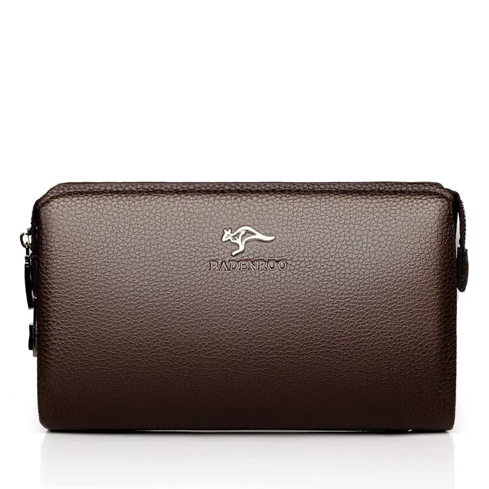 Marque de luxe hommes portefeuille en cuir Long