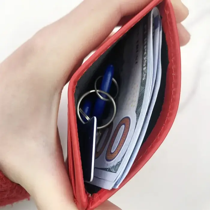 Portefeuille ultra fin pour homme et femme