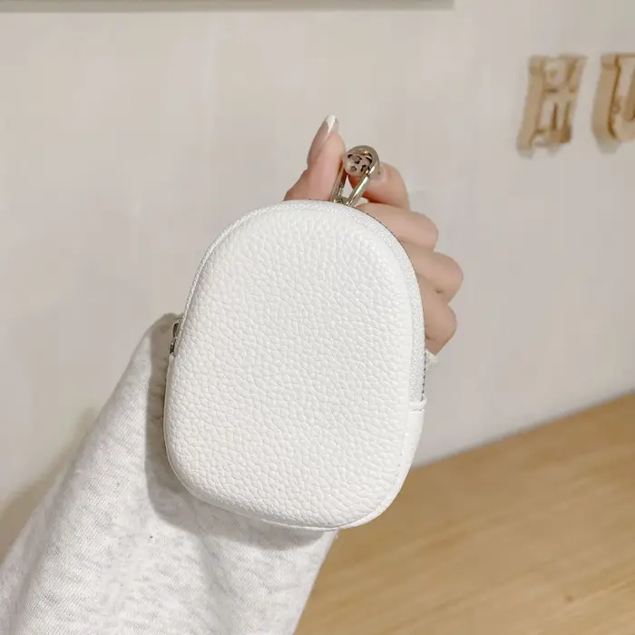 Mini porte-monnaie en cuir PU pour femmes