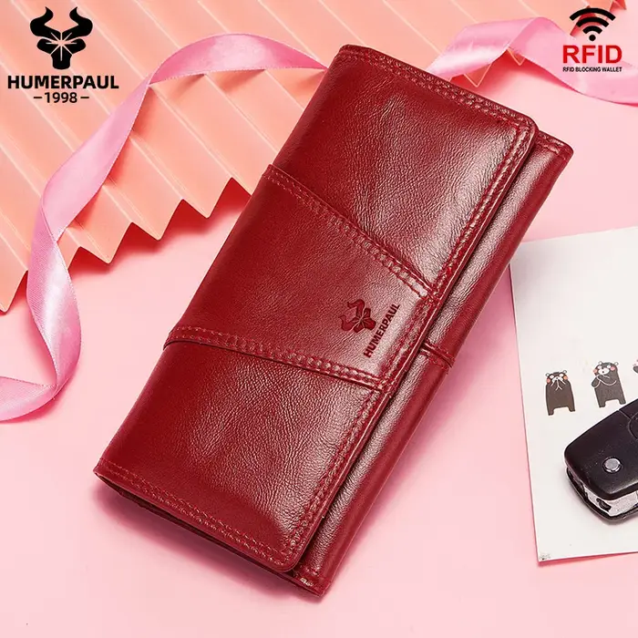 Portefeuille 100% en Cuir group pour Femme