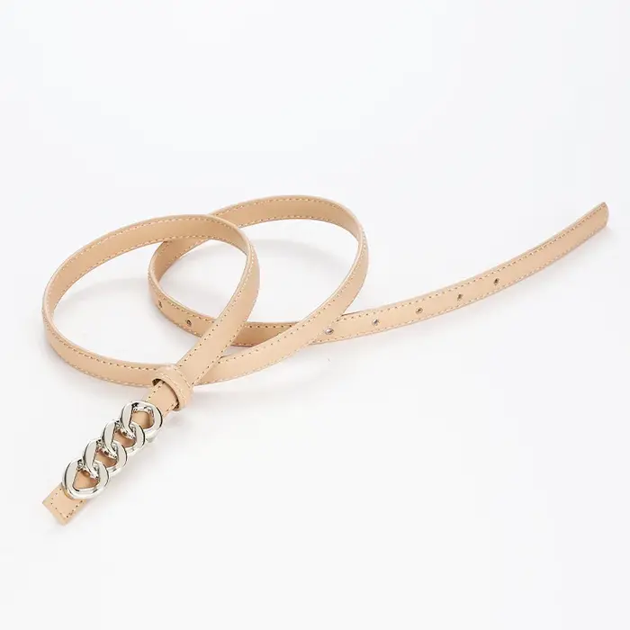Ceinture tressée réversible à la mode pour femme