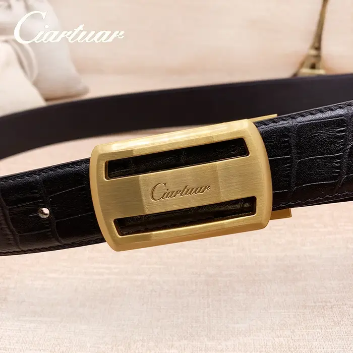 Ciartuar – ceinture en cuir véritable pour hommes