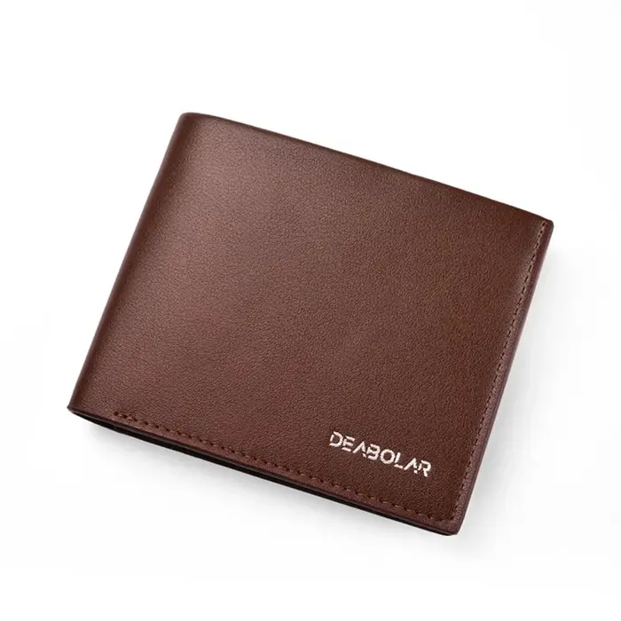 Portefeuille en cuir PU pour hommes