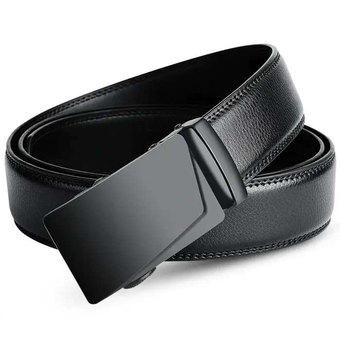 Ceinture en cuir véritable pour homme