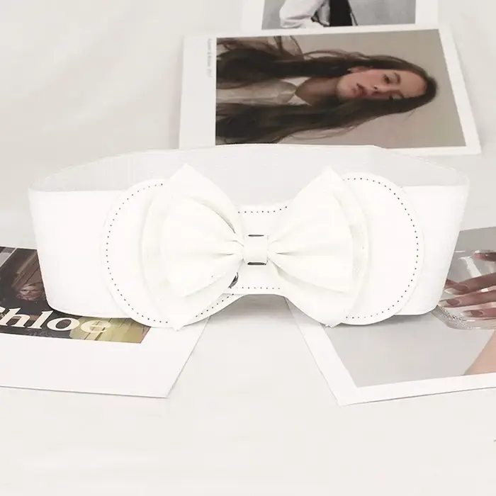 Ceinture élégante pour femme avec nœud décoratif
