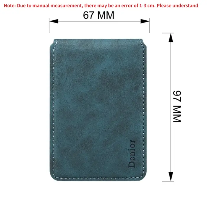 Porte-cartes en cuir pour hommes