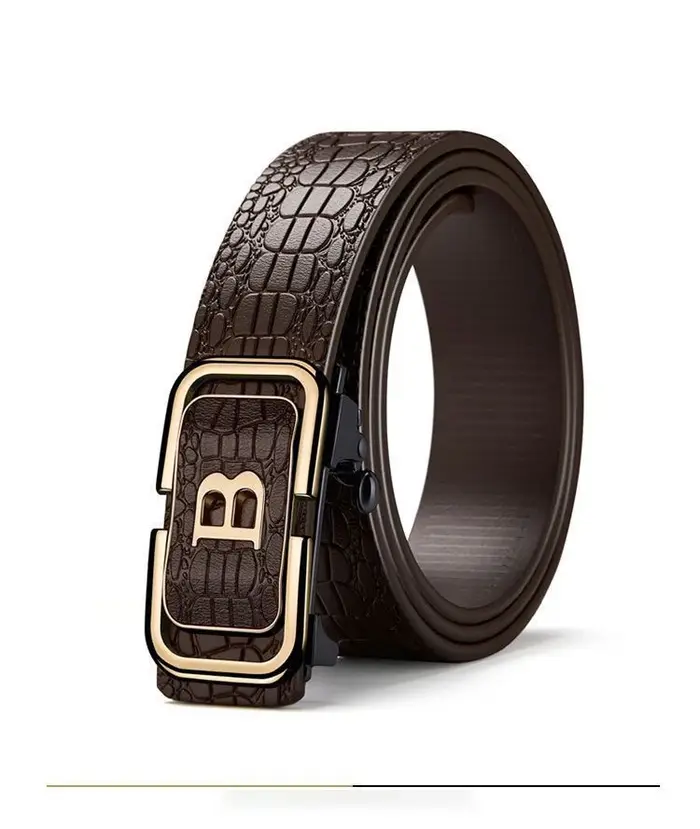 Nouvelle ceinture en cuir pour homme de haute qualité 2026, ceinture d'affaires tendance, ceinture d