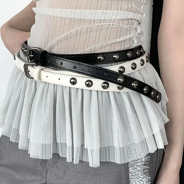 Ceinture en cuir pour femmes