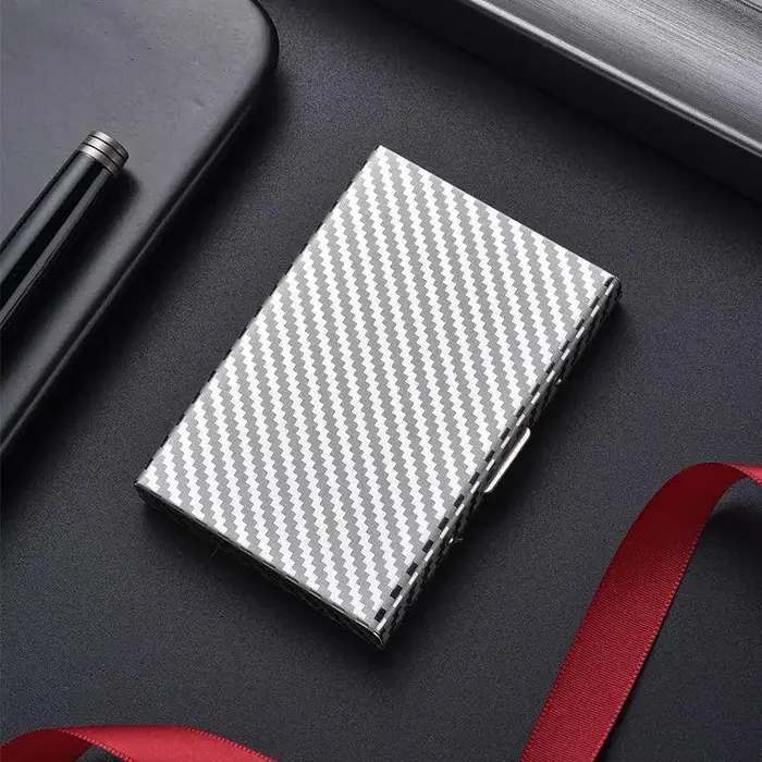 Portefeuille minimaliste pour hommes et femmes - Portefeuille fin anti-RFID, résistant aux rayures,