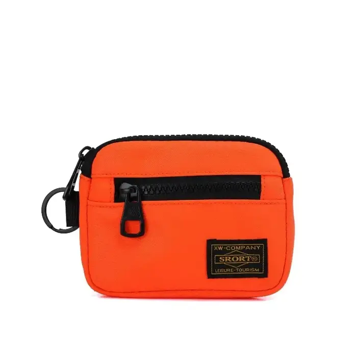 Porte-monnaie unisexe tendance en tissu Oxford