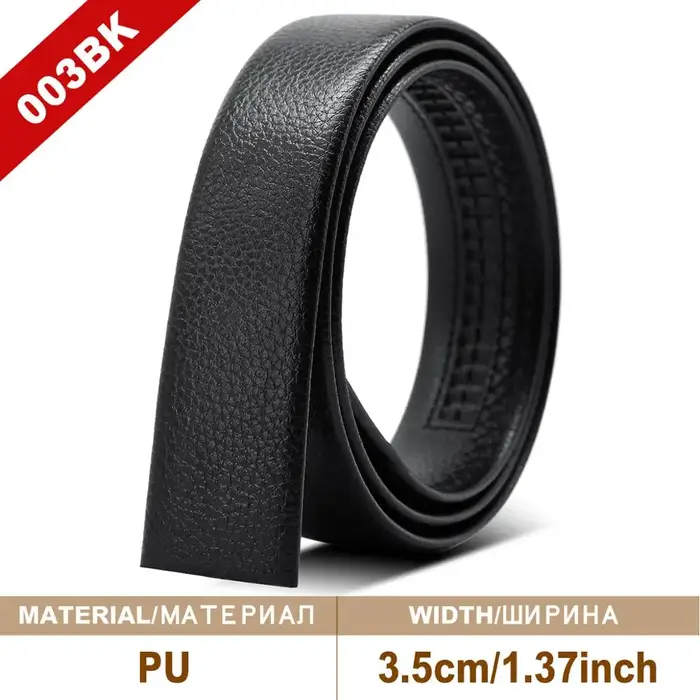 JACNAIP ceinture homme cuir sans tête boucle automatique ceinture peau de vache jeunesse ceinture sa
