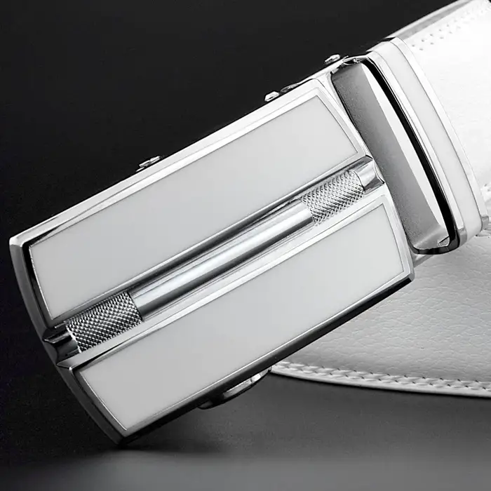 Ceinture en cuir véritable unisexe pour hommes et femmes