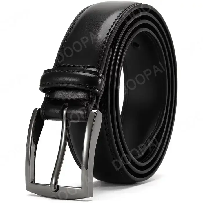 Hommes ceintures hommes Vintage ceinture décontractée noir boucle ardillon métal automatique boucle
