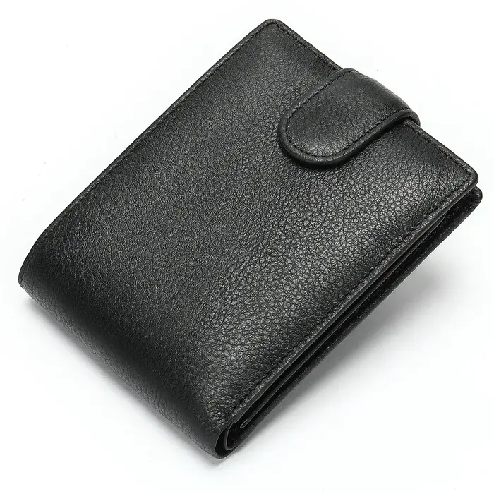 Nouveau portefeuille pour hommes porte - cartes haute qualité HASP hommes portefeuille long Vintage 