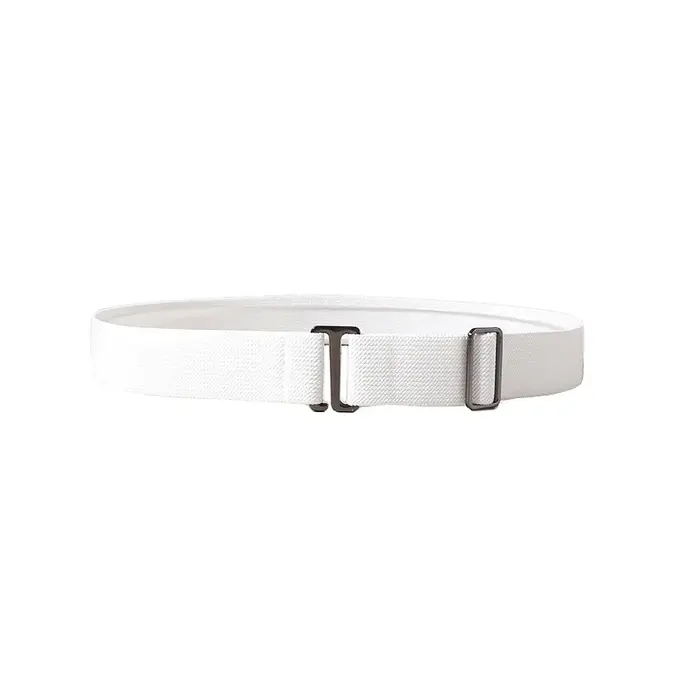 Ceintures élastiques réglables pour femmes, ceintures invisibles antidérapantes, ceintures en tissu