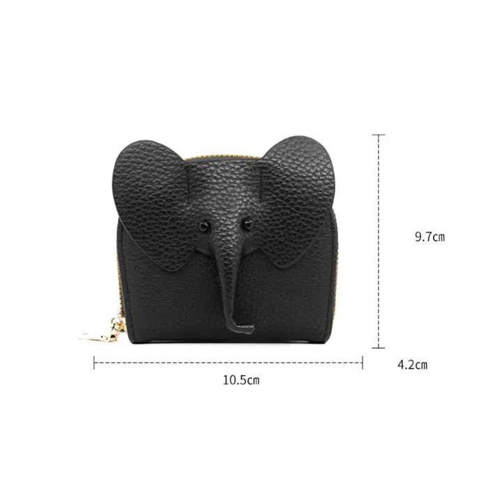 Porte-cartes en cuir PU pour femme