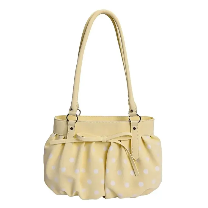 Sacs à bandoulière à pois exquis de haute qualité en cuir PU, sacs à main polyvalents, sacs fourre-t
