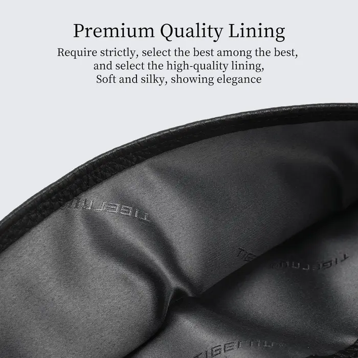 Tig10eu-Portefeuille en cuir véritable pour homme