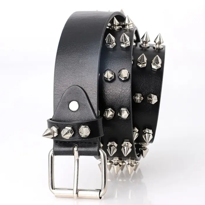 Ceinture rétro à rivets