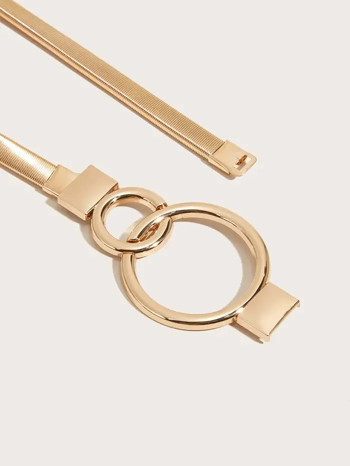 Ceinture à boucle ronde