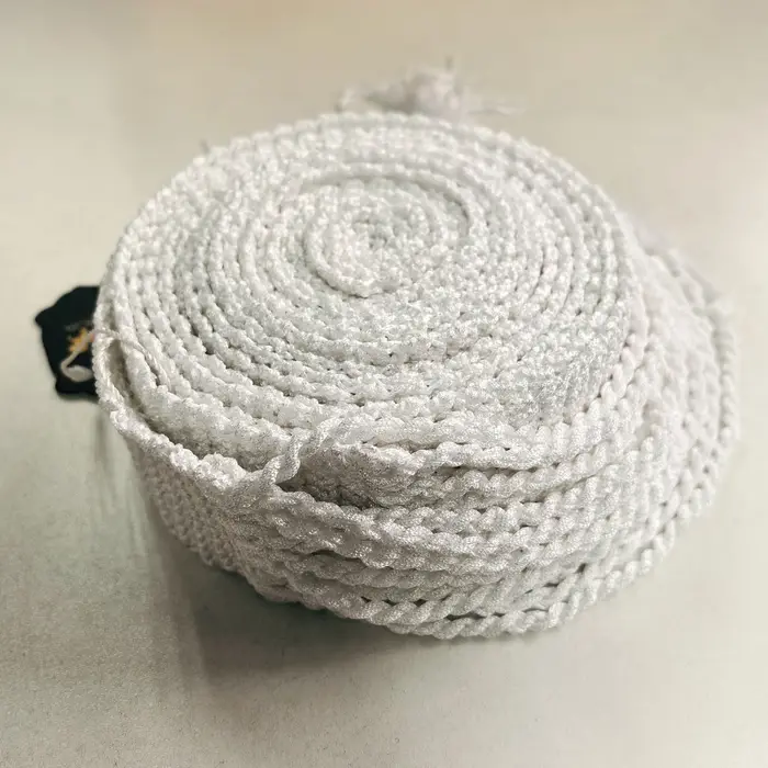 Ceinture blanche faite à la main, prix de gros d'usine