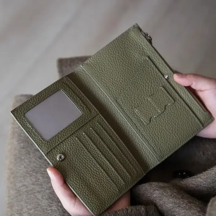 Porte-passeport en cuir couvre étui étanche voyage carte de crédit portefeuille mignon passeport livre pour