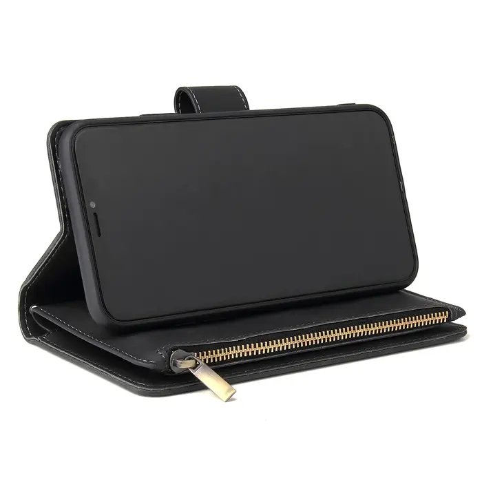 Étui portefeuille en cuir de qualité supérieure pour iPhone 16 15 14 13 12 11 17 Pro Max Plus 17Air 16e
