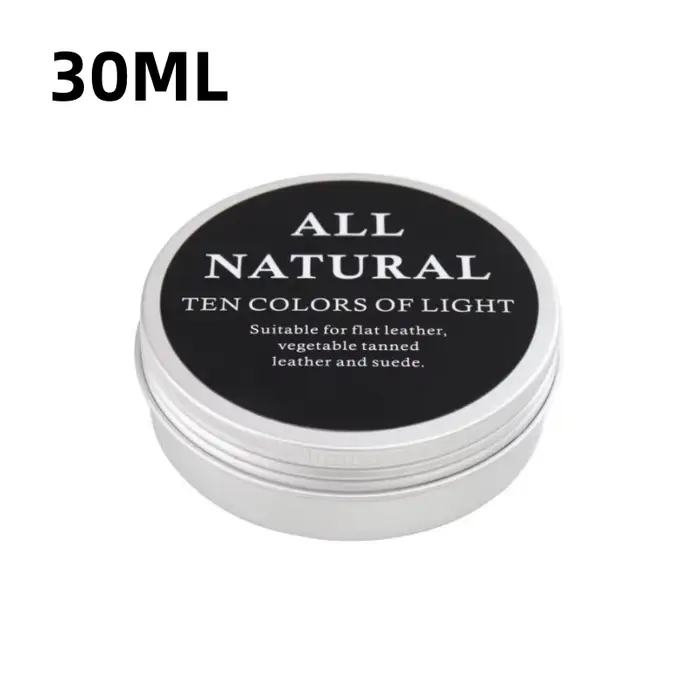 Crème à l'huile de vison 30ml/100ml, pour chaussures en cuir, sacs, crème de soin du cuir, crème d'e