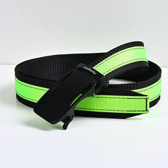 Ceinture à boucle automatique de 3.5cm pour hommes, ceintures de créateur, ceintures à la mode, accessoires militaires