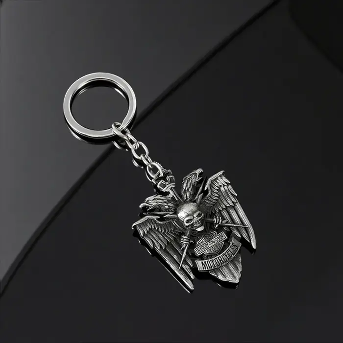 Porte-clés en métal pour moto, pendentif, lanière pour Harley Davidson Electra Glide Ultra Classic, 