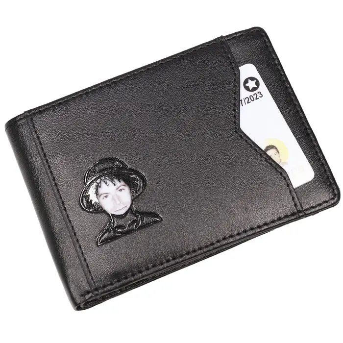 Portefeuille en cuir PU pour hommes