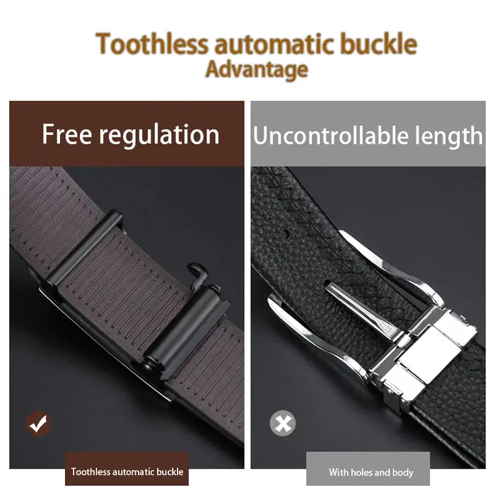 Ceinture en cuir pour hommes mode boucle automatique peau de vache ceintures masculines de luxe concepteur