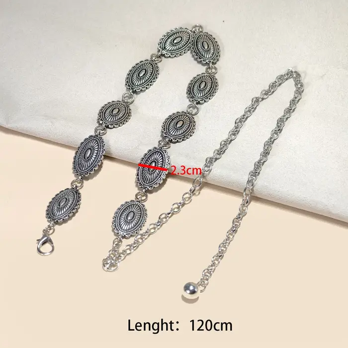 Desiner – accessoires de chaîne de taille pour femmes, style ethnique bohème rétro, ceinture de chaî