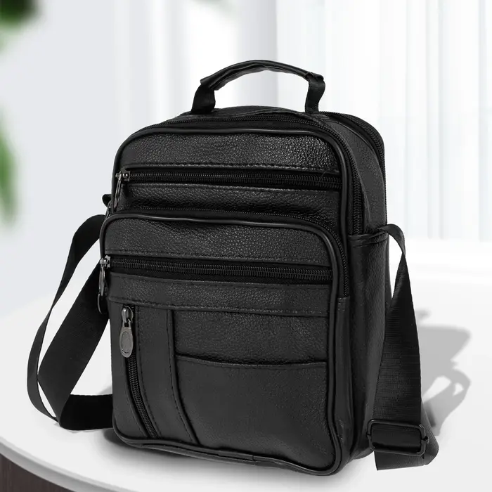 Sac à bandoulière en cuir pour hommes