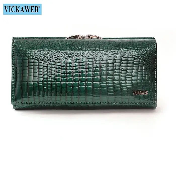 Cadeau gratuit portefeuille femmes en cuir moraillon magnétique marque de luxe dames Long porte-monnaie créateur de mode femme nouvelles pochettes AE1518-1