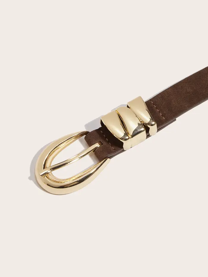 1 Ceinture femme marron vintage