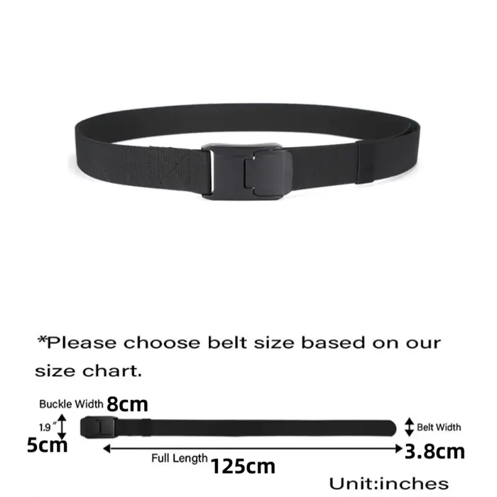 Nouvelle ceinture extensible pour hommes et femmes