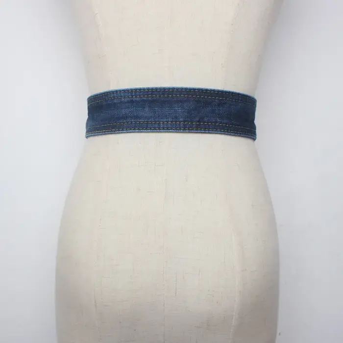 Ceinture en jean pour femme