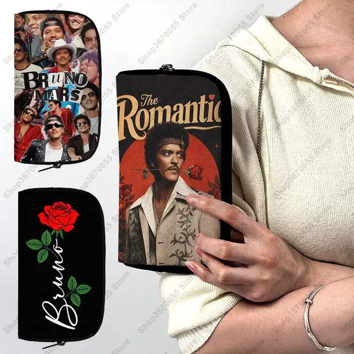 Portefeuille Romantique Bruno Mars pour Femme et Homme