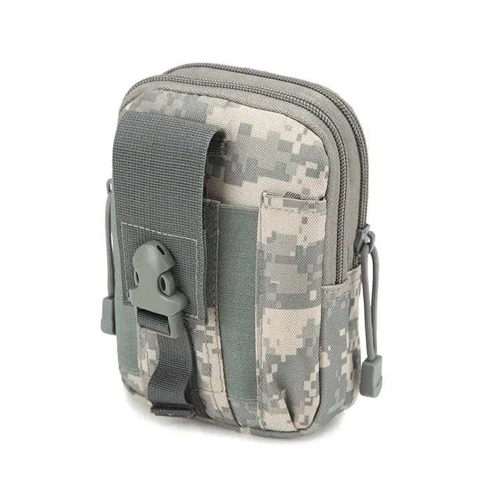 Pochette Molle pour hommes, sac de taille avec ceinture, petite poche, sac à outils de survie pour c