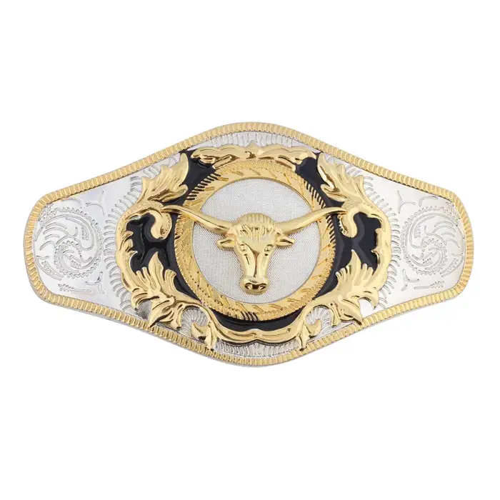 Accessoires de ceinture en alliage Double couleur