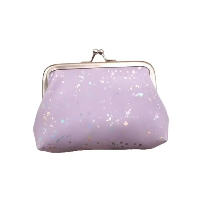 Porte-cartes portable, porte-monnaie brillant