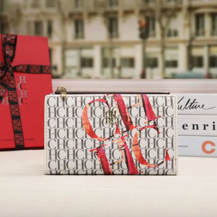 Portefeuille long rétro classique CH Brand 2026 pour femme