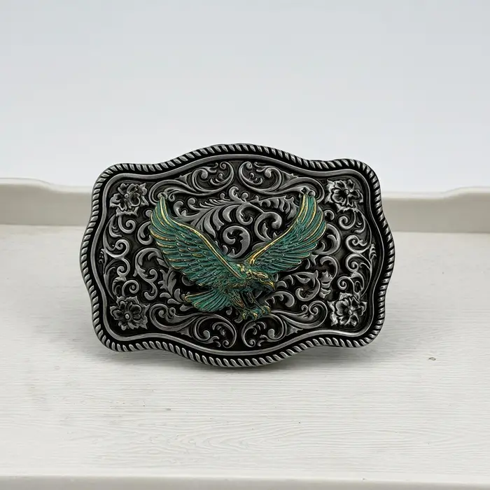 Ceinture de cowboy western avec boucle automatique