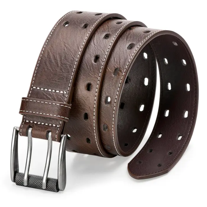 Ceinture classique à Double broche pour hommes