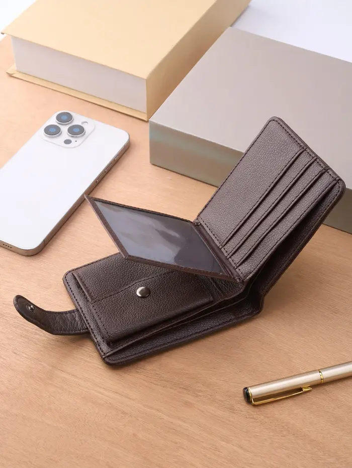Hommes portefeuilles en cuir fermeture éclair sac à main homme mince carte Horders qualité mâle court multi-carte