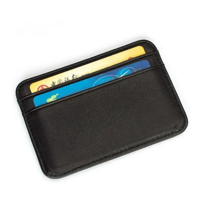 Gibo m.com ja-Porte-cartes en cuir véritable