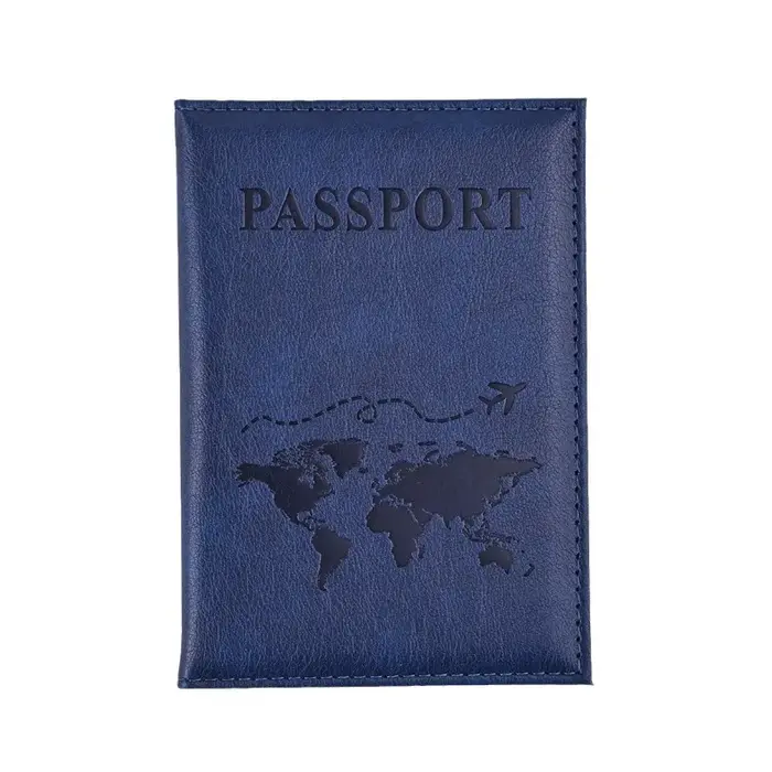 Porte-passeport en PU coloré
