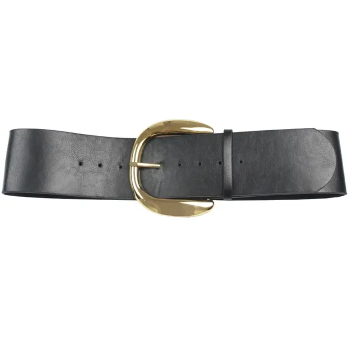 Grande boucle en métal ceinture de taille femmes Vintage marque de luxe concepteur large