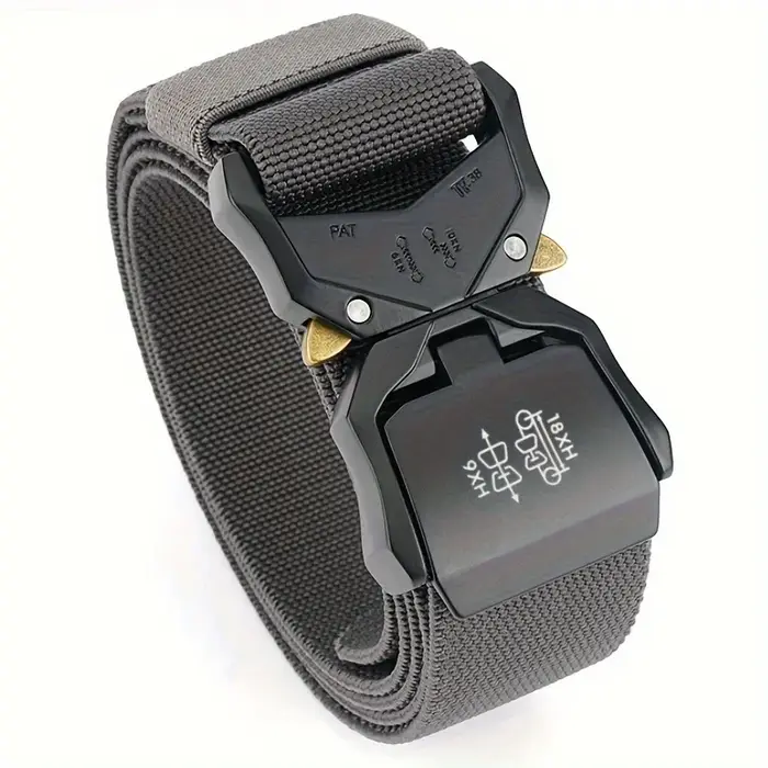 Nouvelle ceinture tactique ceinture élastique à dégagement rapide outillage décontracté ceinture d'entraînement ceinture de pantalon pour hommes